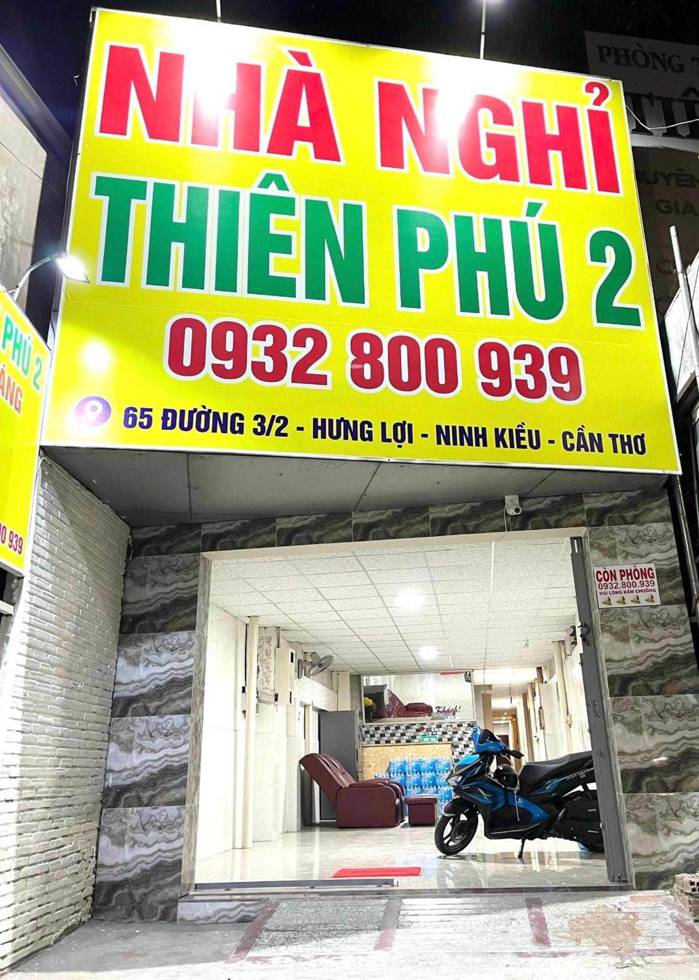 Nha Nghi Thien Phu 2 Hotel Cai Rang ภายนอก รูปภาพ